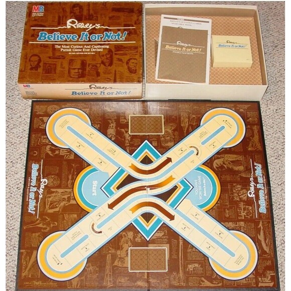 Vintage Ripley's Believe It or Not! Board Game by Milton Bradley 1984 - Picture 3 of 3